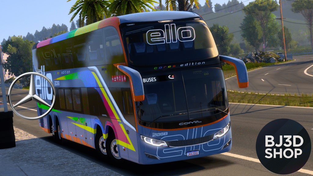 Comil Invictus dd 2023 mercedes